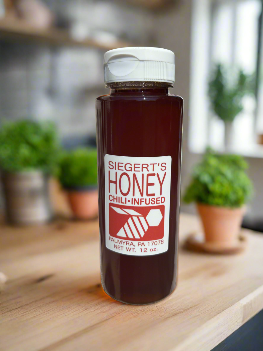 Chili Infused Hot Honey 12oz